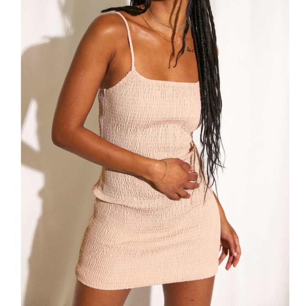 SNDYS. Fever Mini Dress - Blush